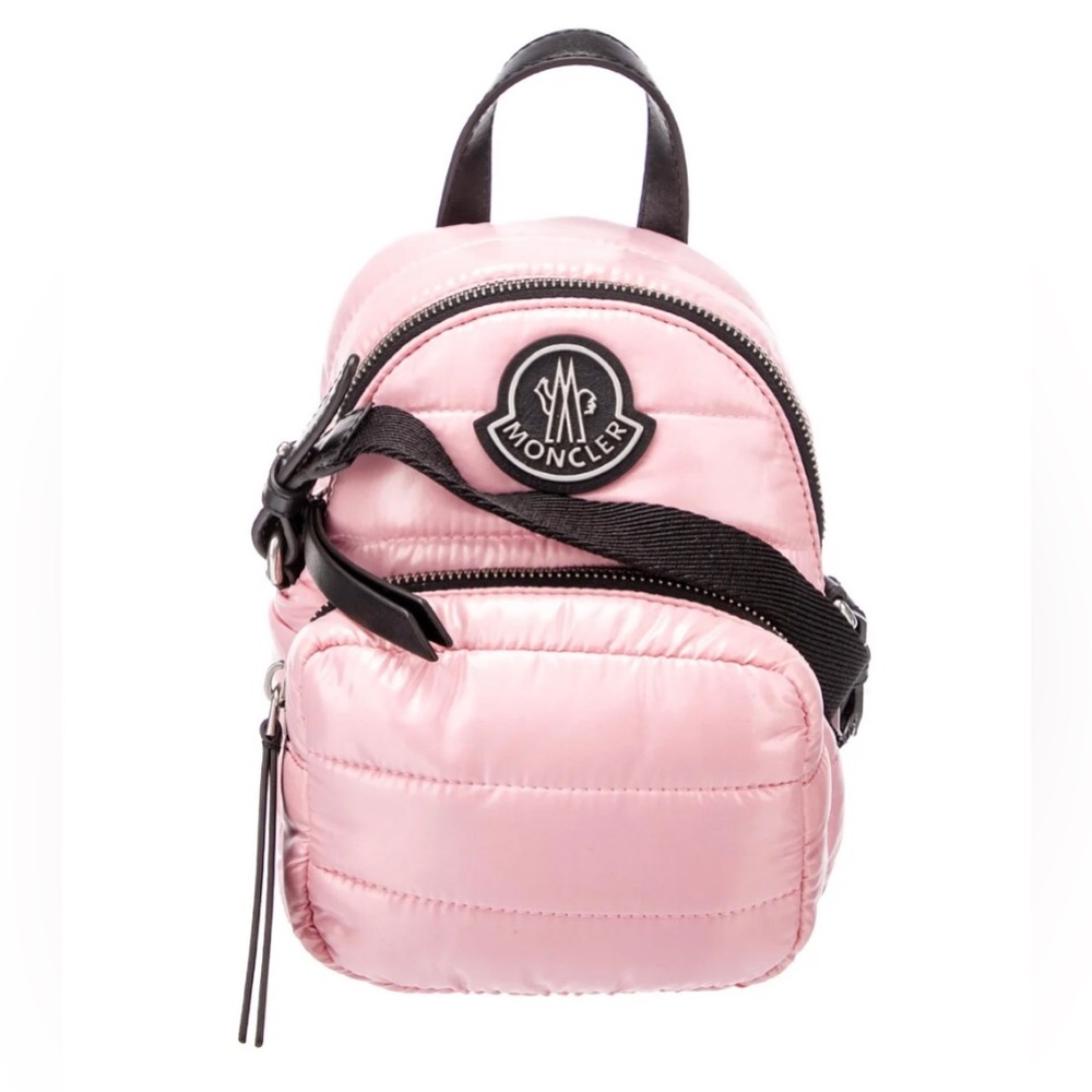 Moncler pink kilia crossbody bag euc